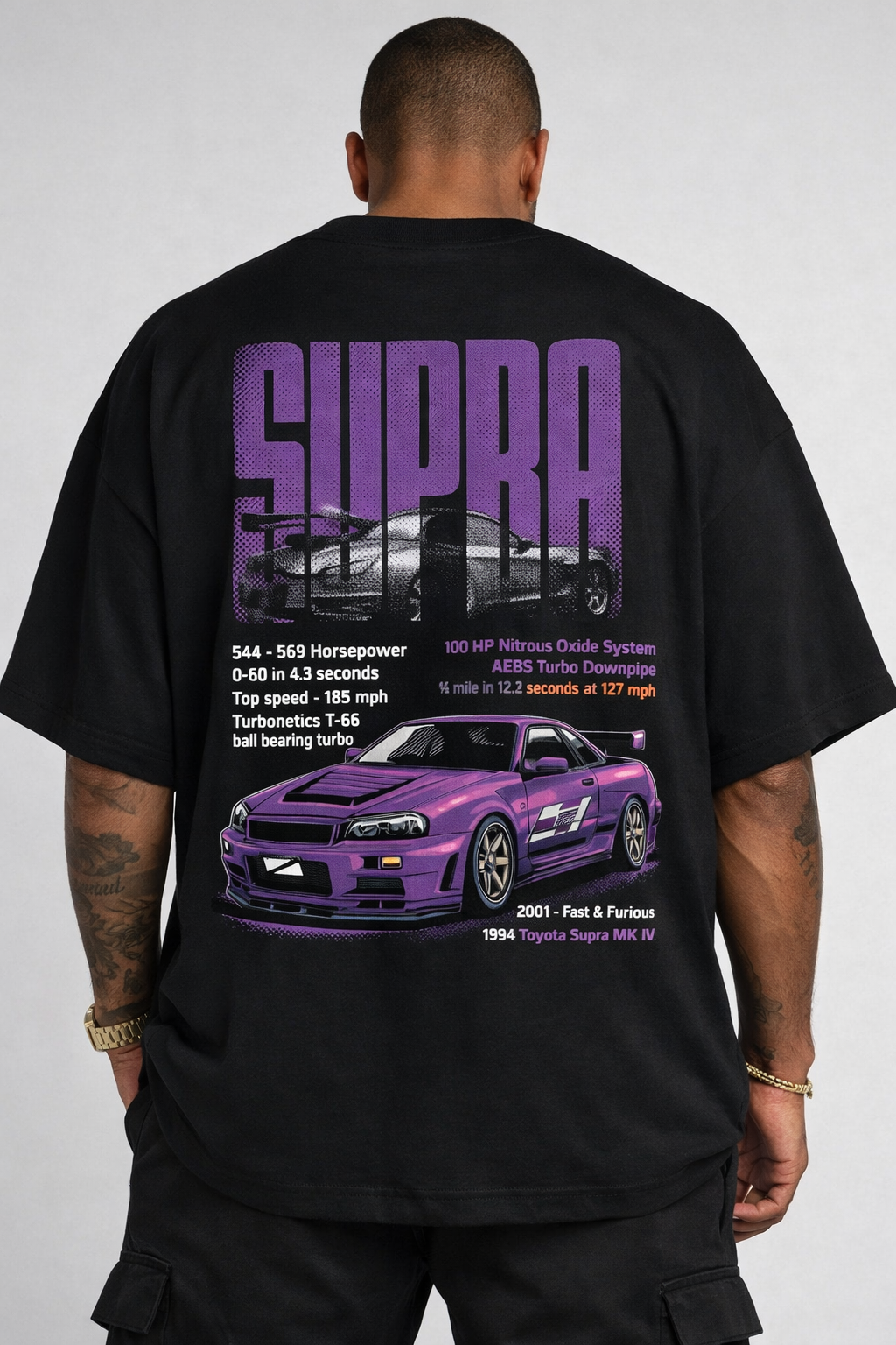 Black Supra T-shirt