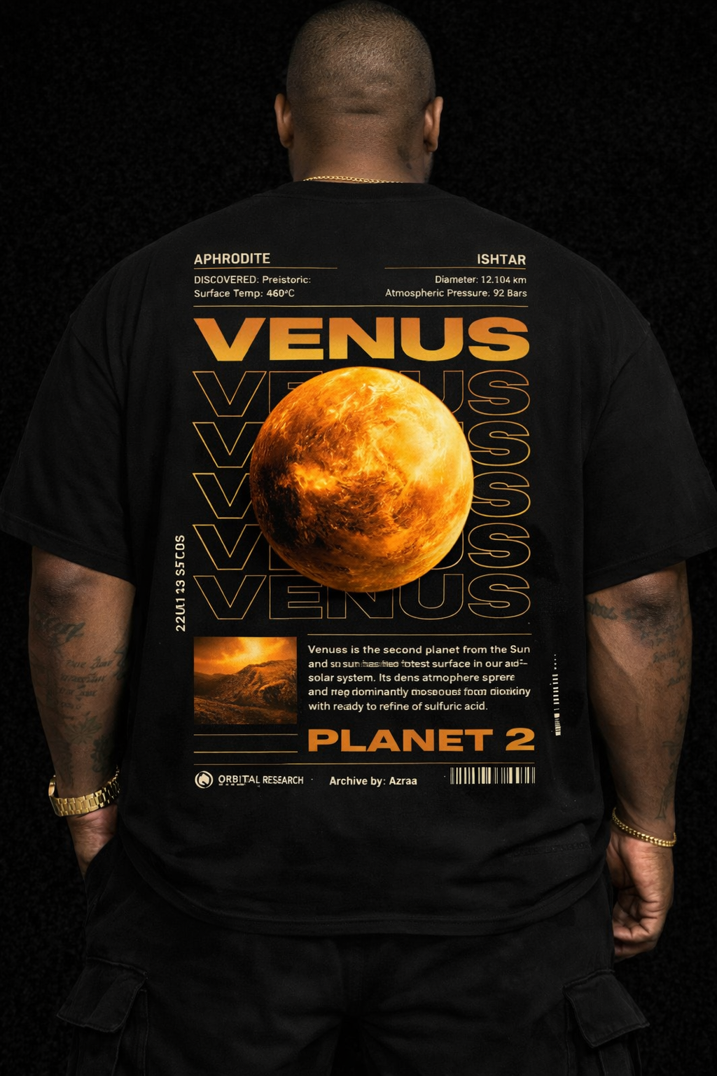 black venus T-shirt