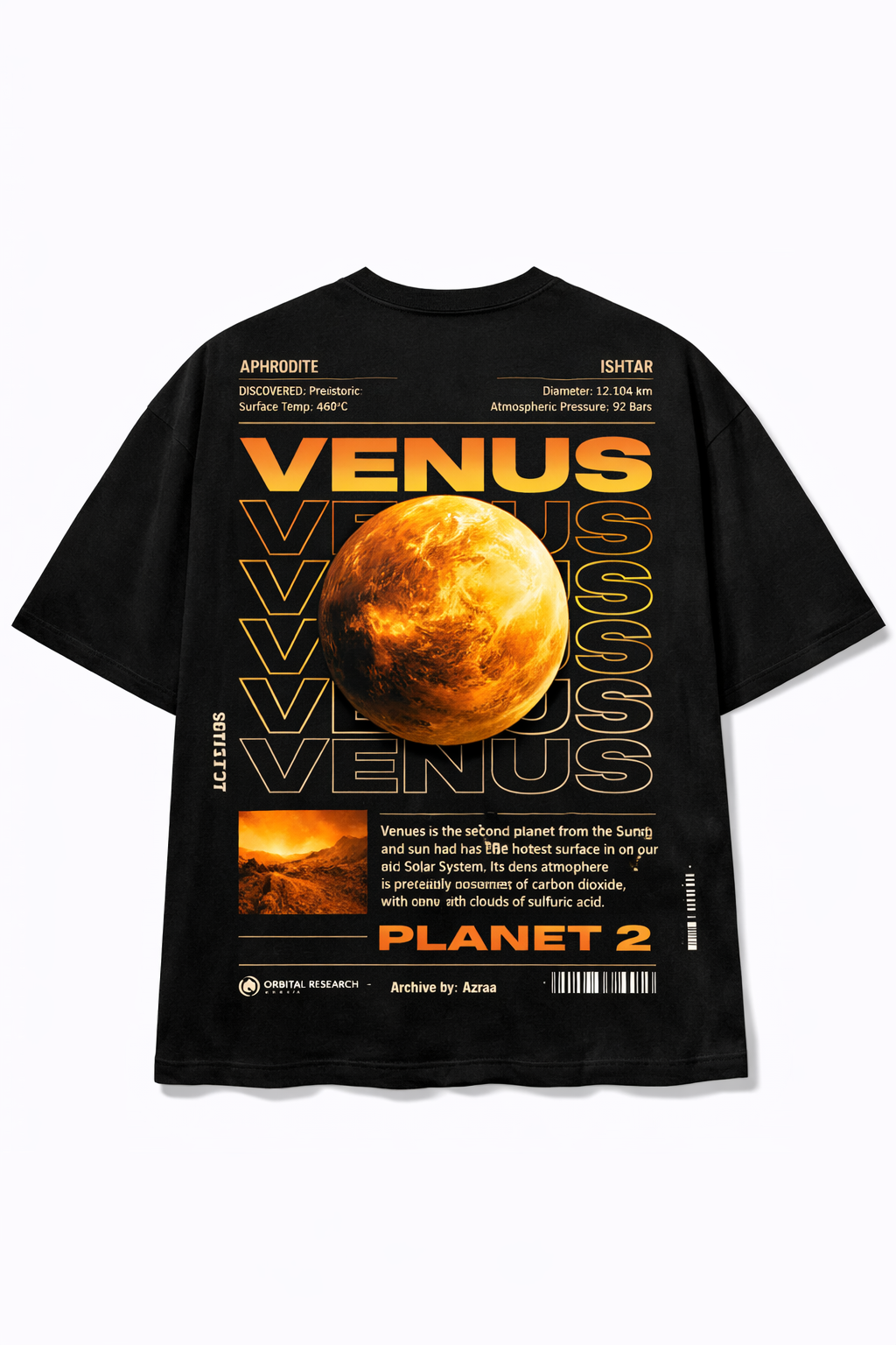 black venus T-shirt